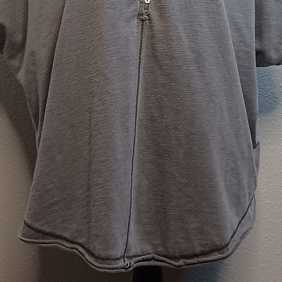 Neuflora Cotton Nuetral Minimalist Lagenlook Boho Tunic Top - Picture 4 of 11